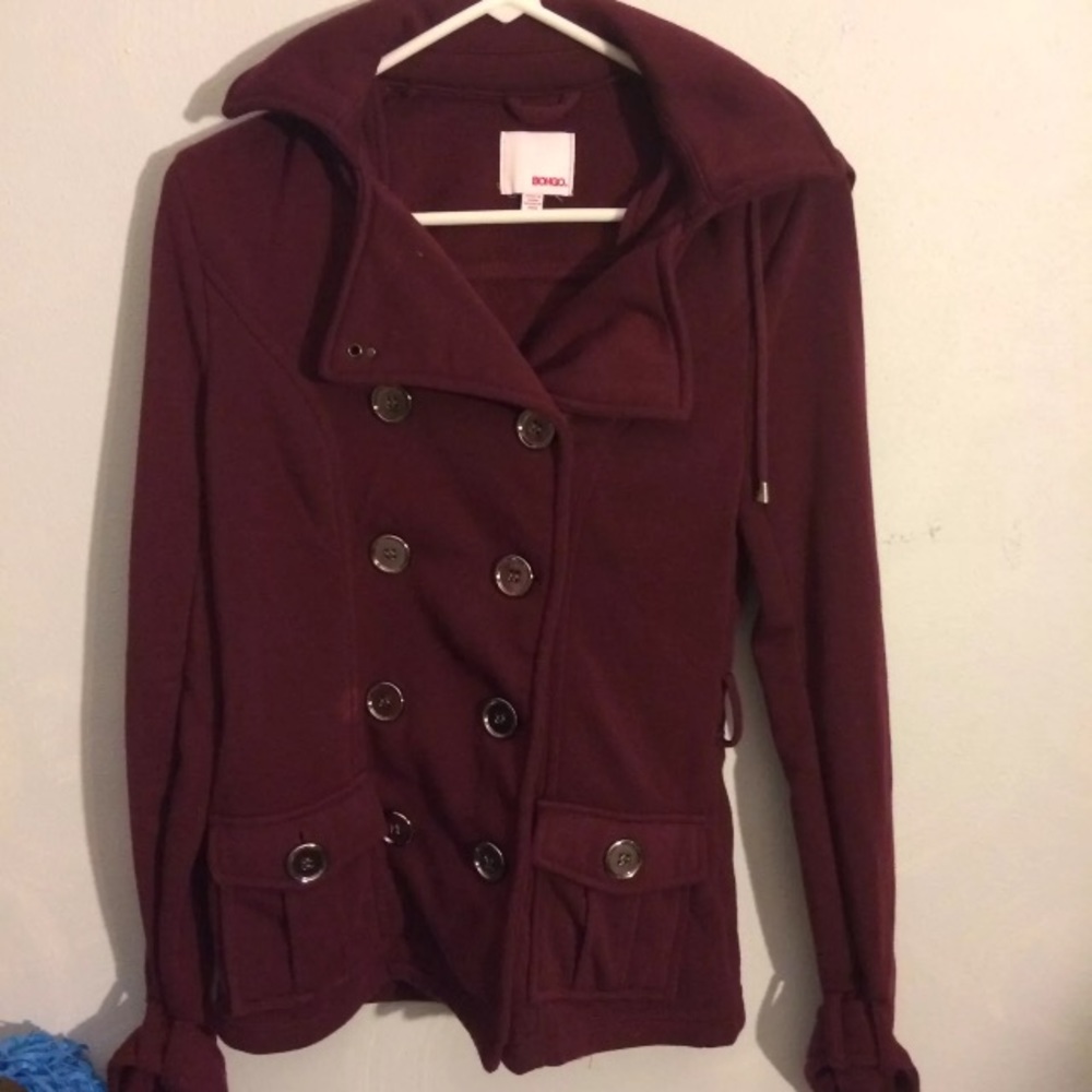 Maroon coat